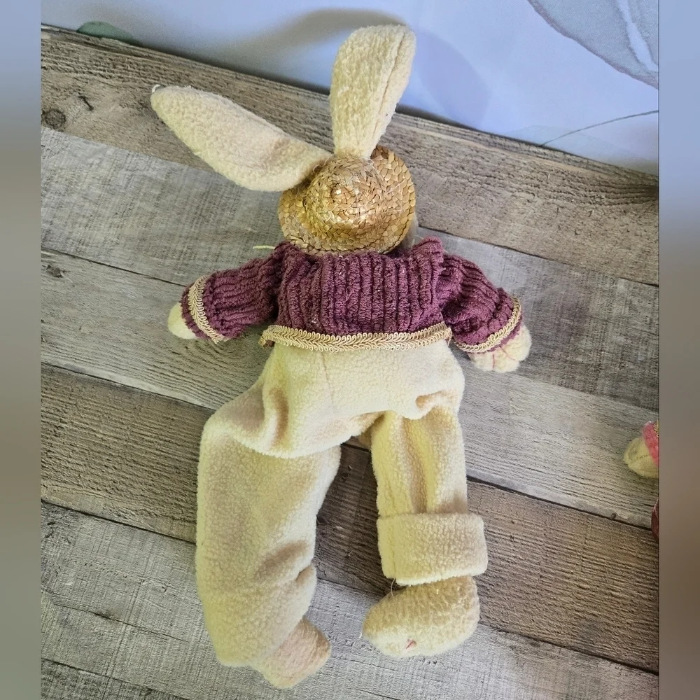 VINTAGE Mr & Mrs Bunny Pair